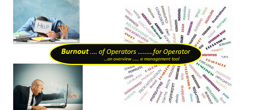 Burnout ... of Operators ... for Operators